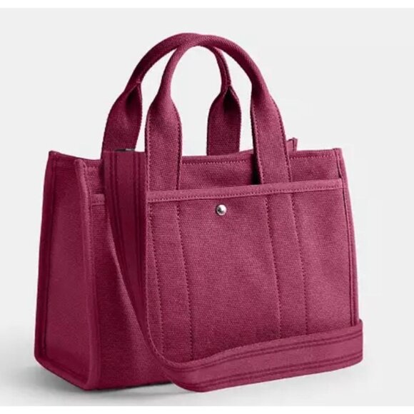 NEW!! Coach Cargo 26 Tote/Crossbody in Pink with detachable strap - Picture 4 of 8